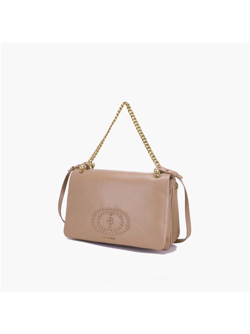 BORSA A SPALLA WOVEN BEIGE LA CARRIE | 142P-TA-172 LEAY